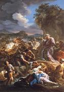 Corrado Giaquinto Moses Striking the Rock Sweden oil painting reproduction